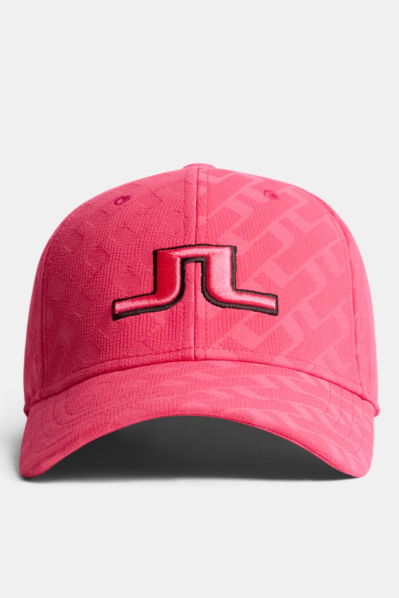 Anga Jacquard Cap in Tour Geo Jacquard Pink M by J.Lindeberg