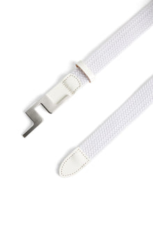 Women | Lykke Braided Belt | White