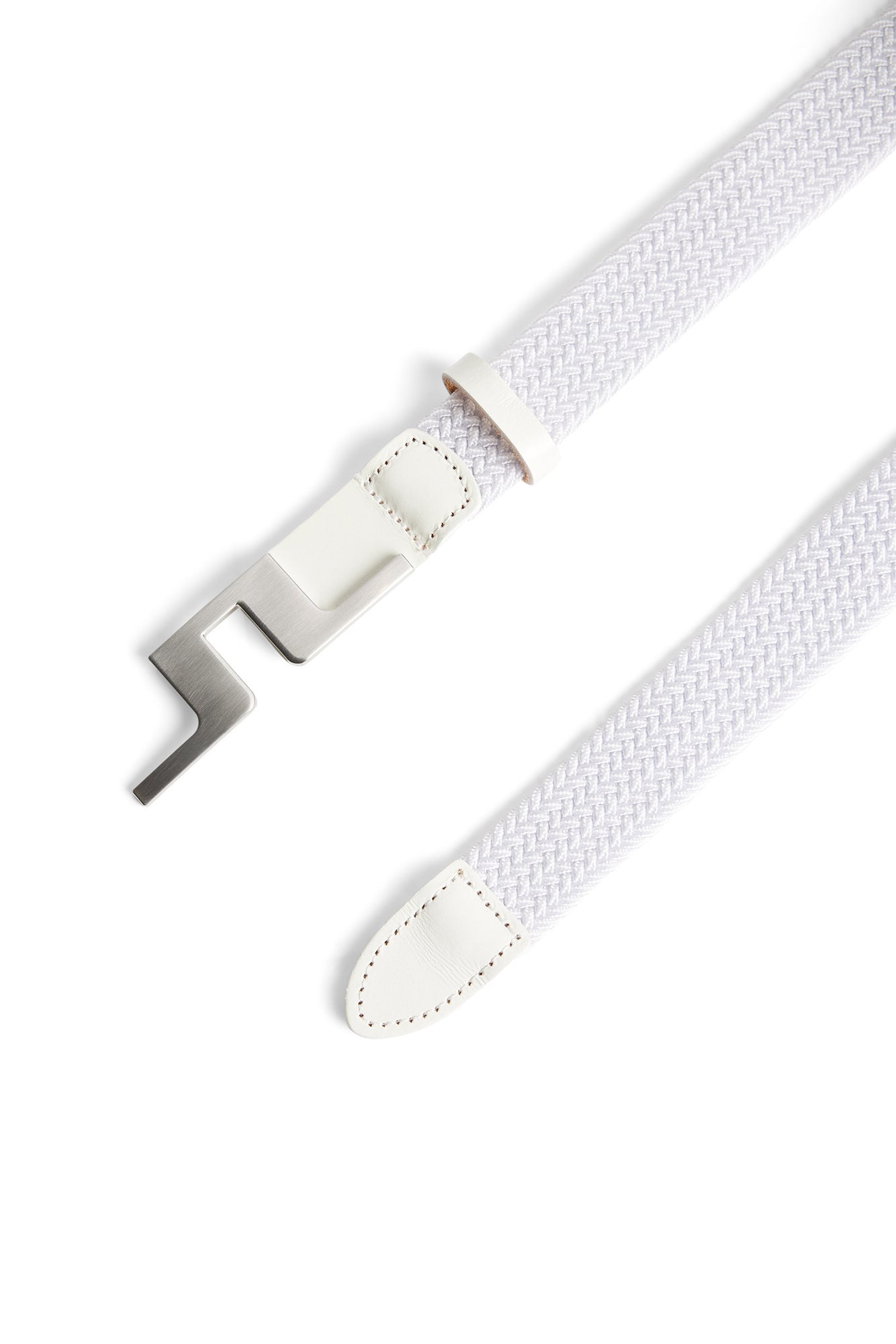 Women | Lykke Braided Belt | White