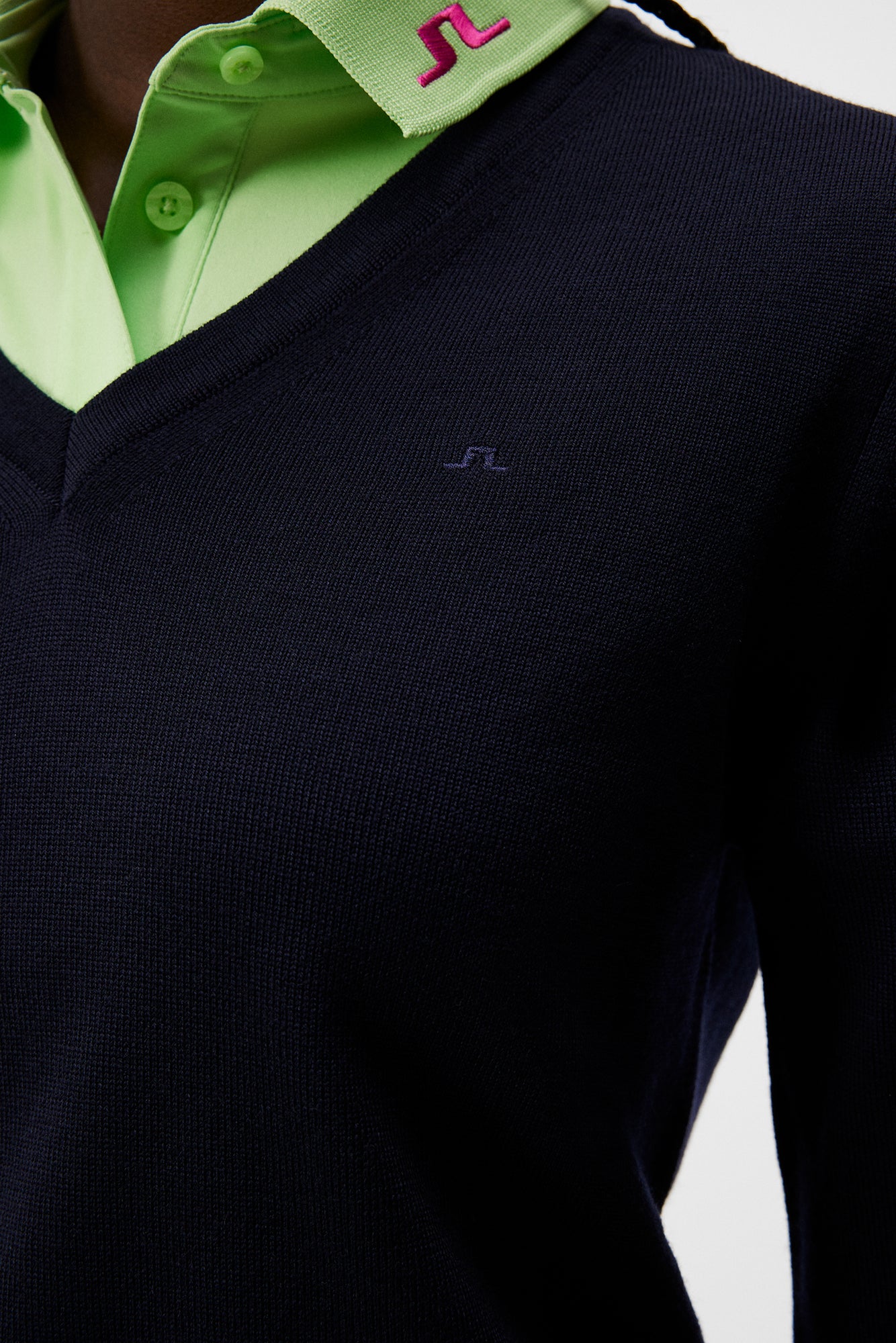 Women | Amaya Knitted Sweater | JL Navy (V1)