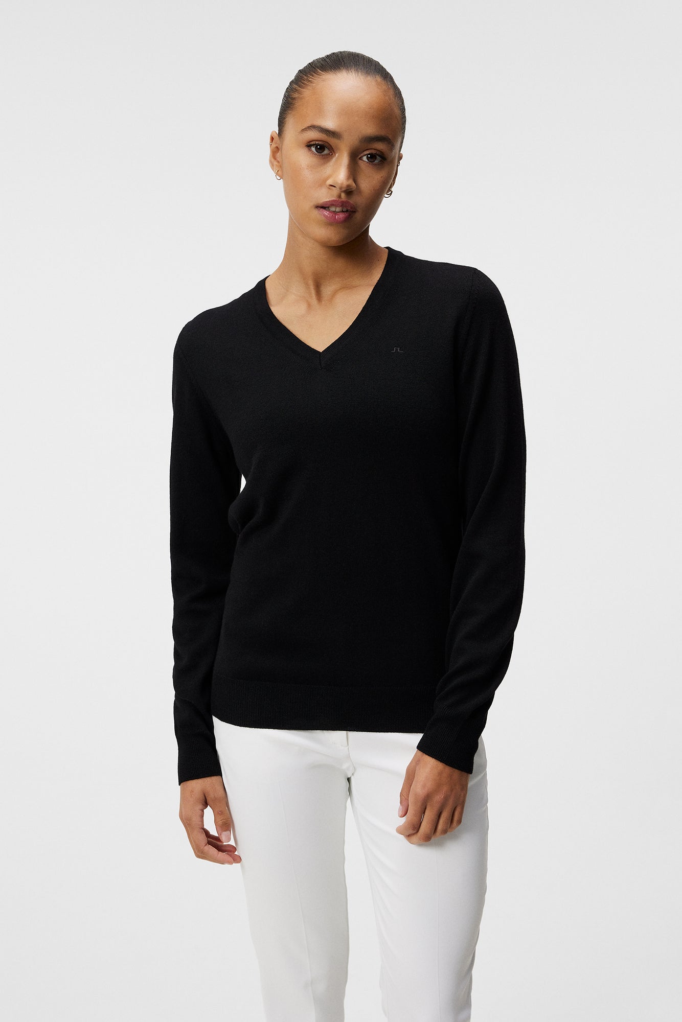 Women | Amaya Knitted Sweater | Black (V1)