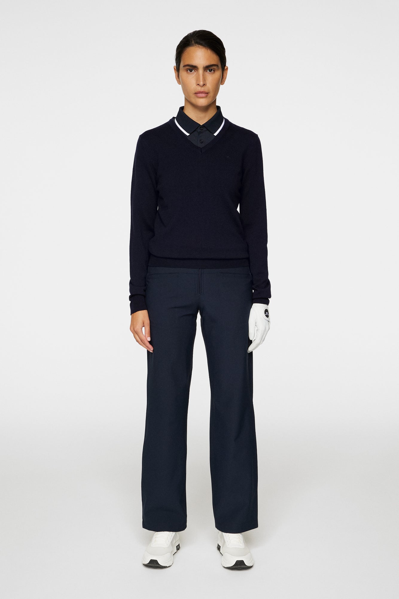 Women | Amaya Knitted Sweater | JL Navy (V2)