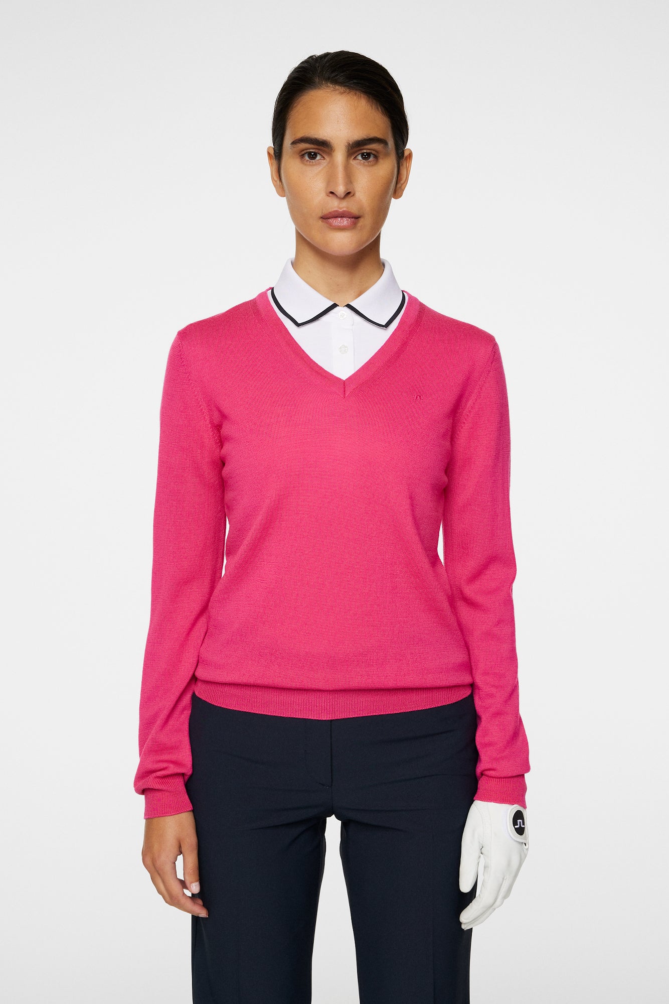 Women | Amaya Knitted Sweater | Pink Peacock