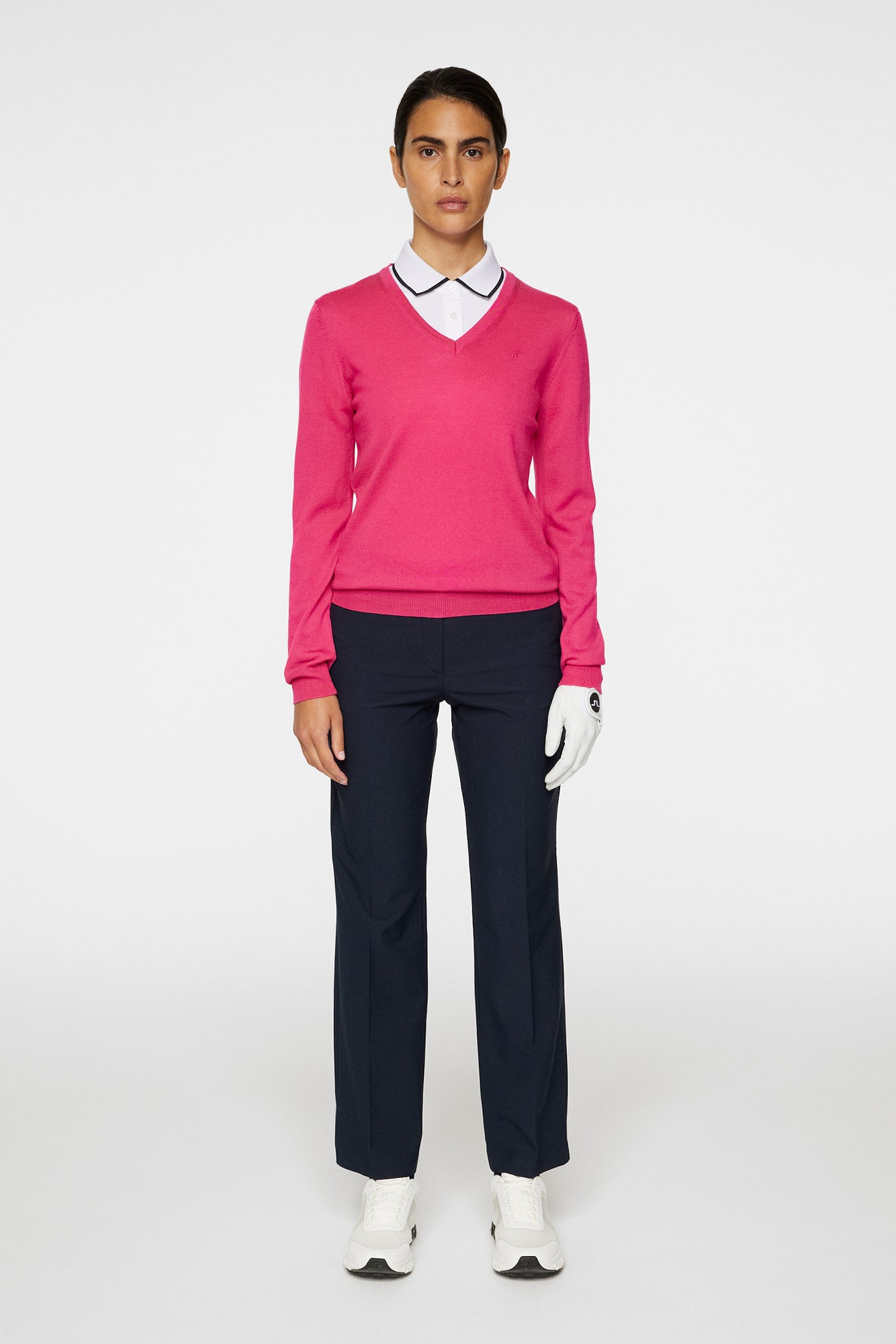 Women | Amaya Knitted Sweater | Pink Peacock