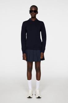 Women | Aria Knitted Sweater | JL Navy