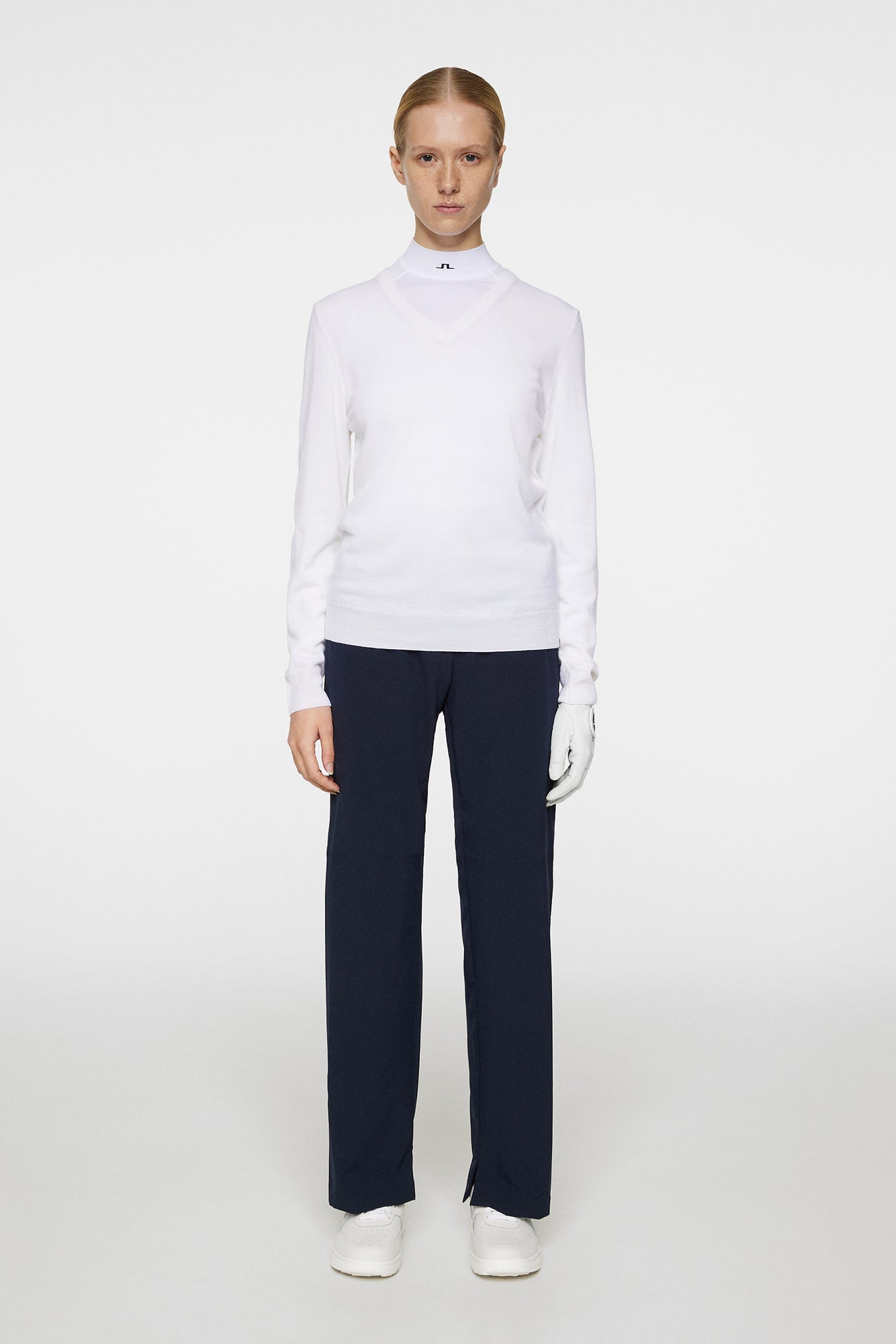 Women | Amaya Knitted Sweater | White (V3)