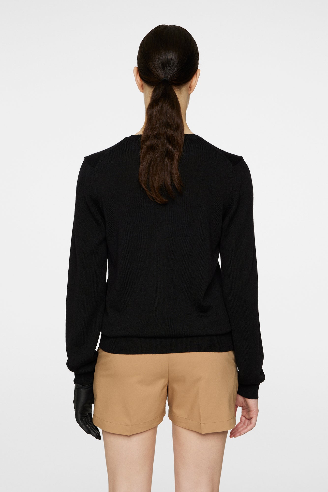 Women | Amaya Knitted Sweater | Black (V3)