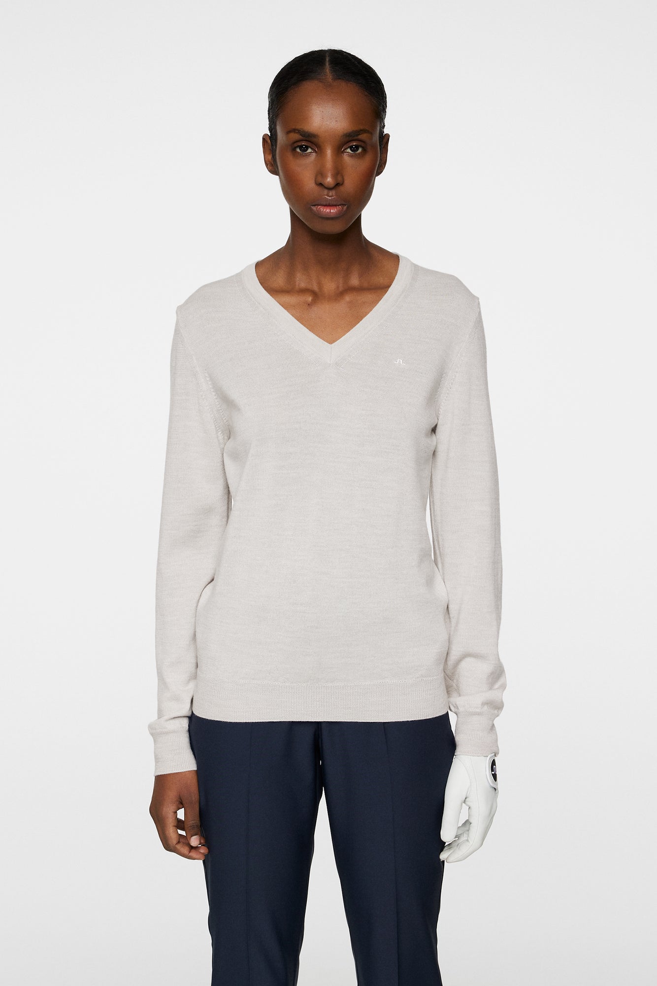 Women | Amaya Knitted Sweater | Moonbeam
