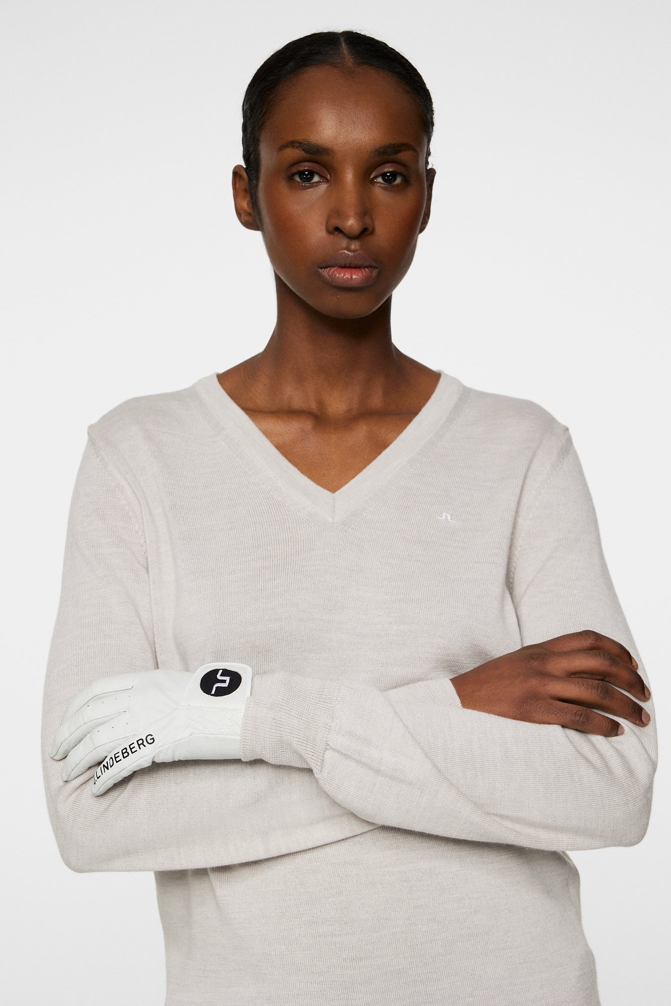 Women | Amaya Knitted Sweater | Moonbeam