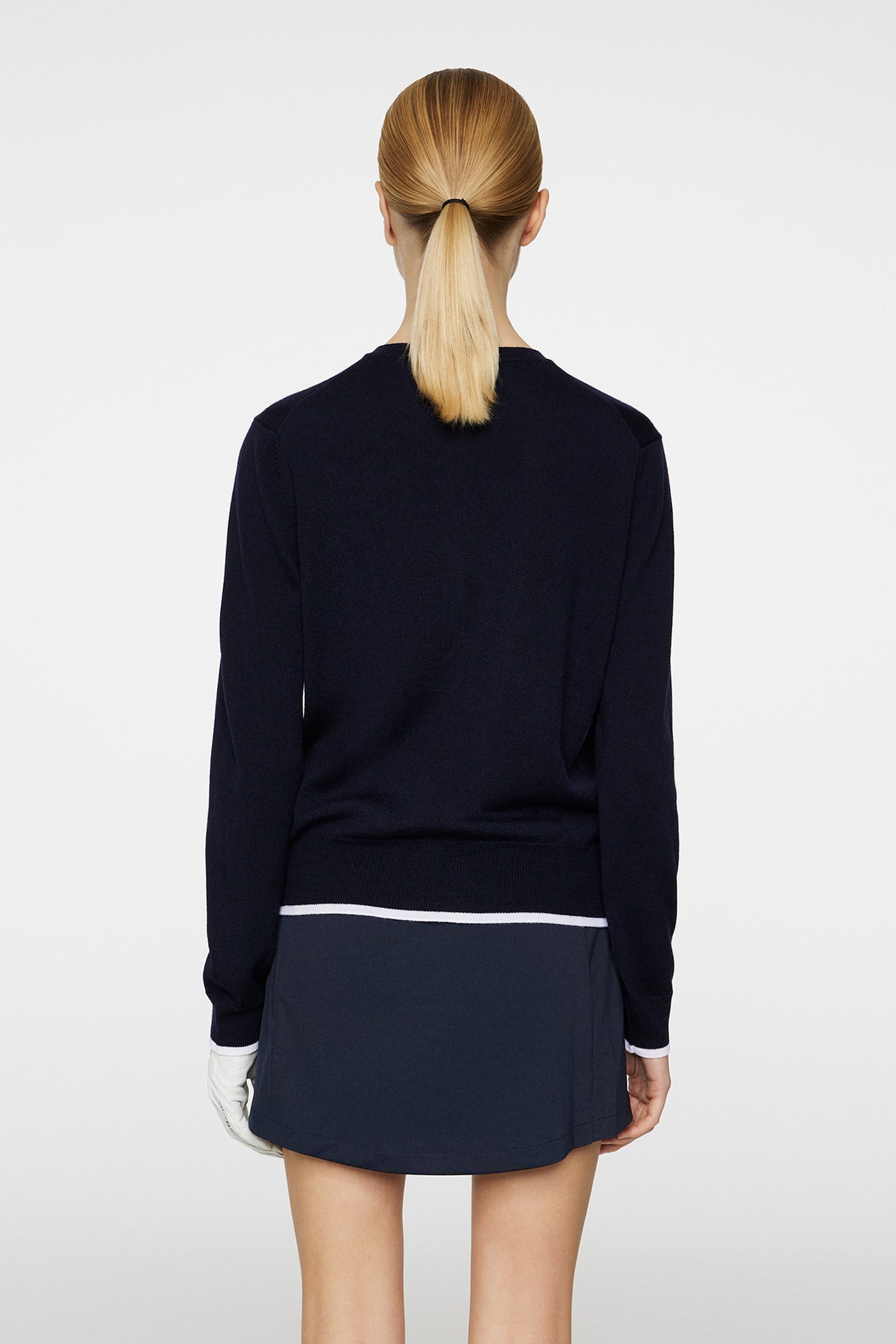 Women | Joanna Knitted Cardigan | JL Navy