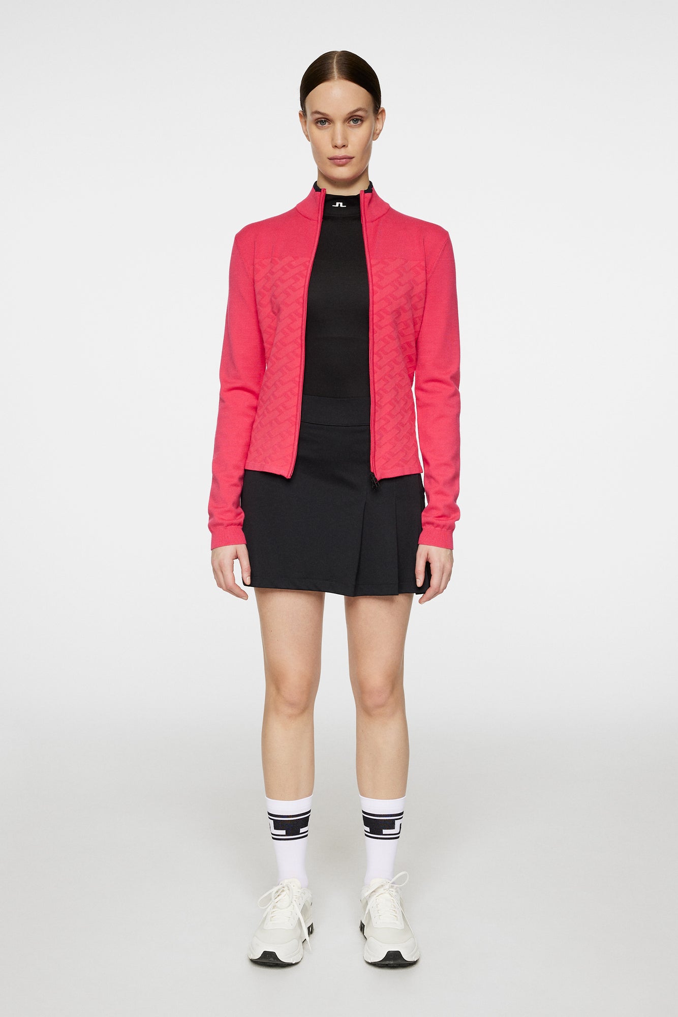 Women | Anna Knitted Zip Sweater | Azalea