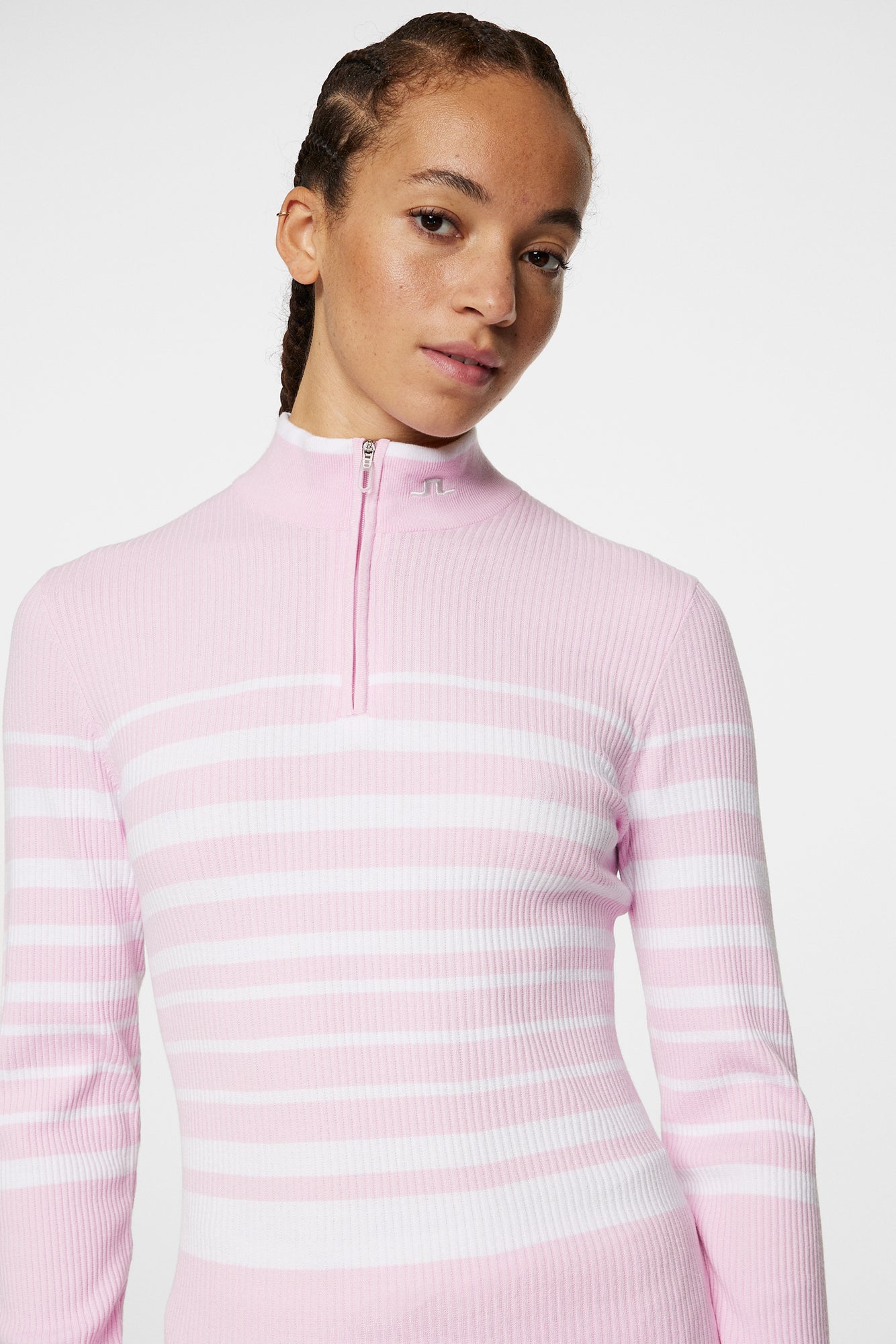 Women | Cheryl Knitted Zip Sweater | Nosegay