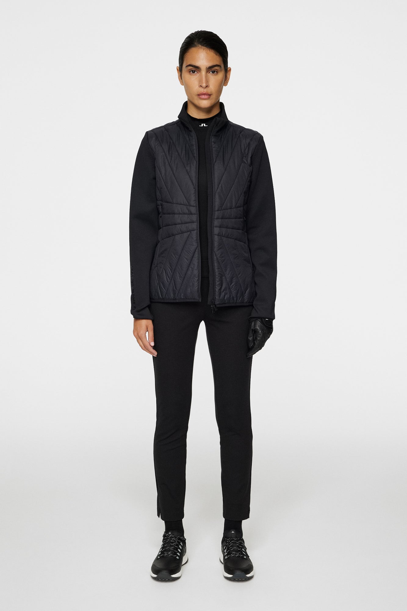 Women | Holma Quilt Hybrid Jacket | Black