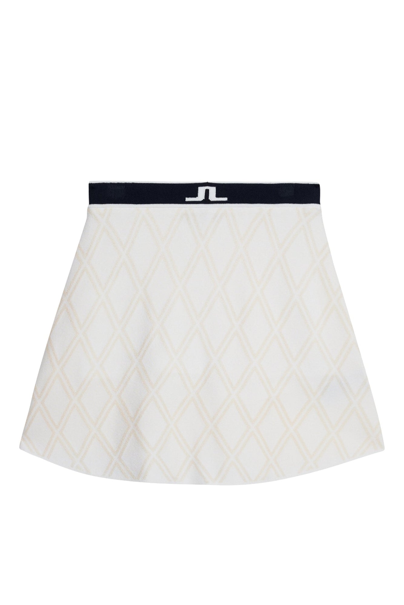 Aper Knitted Skirt in White by J.Lindeberg