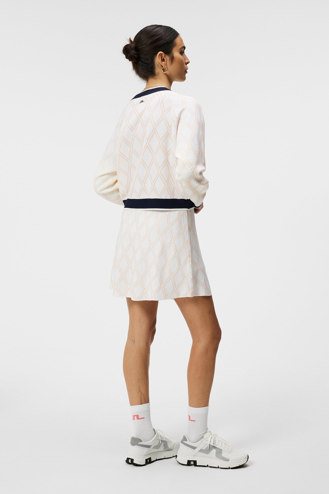 Women | Aper Knitted Skirt | White