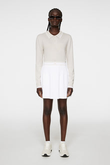 Women | Emma Knitted Skirt | White