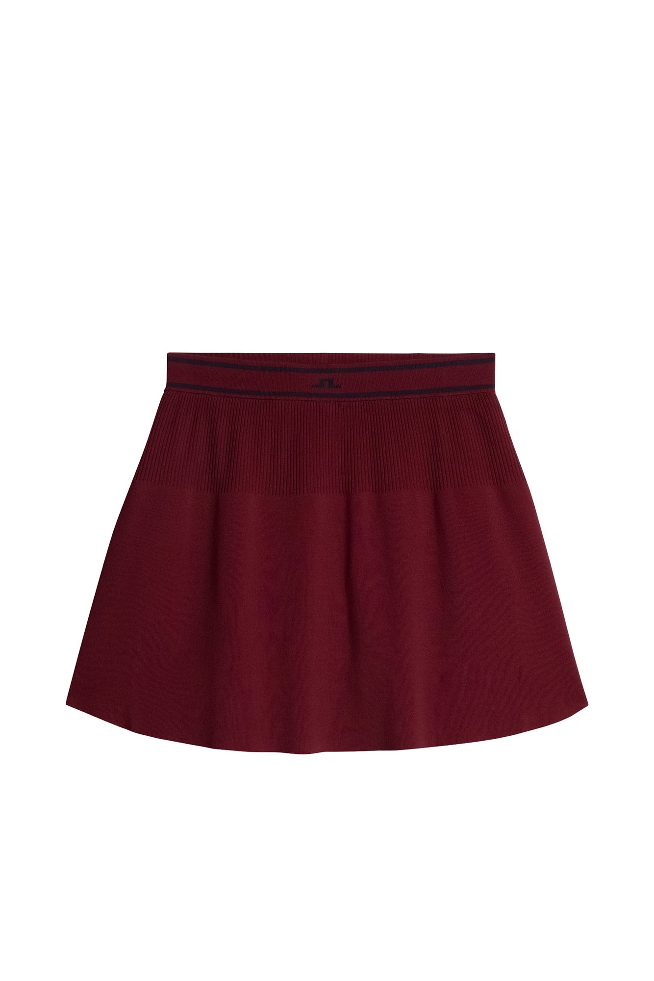 Emma Knitted Skirt in Cabernet by J.Lindeberg