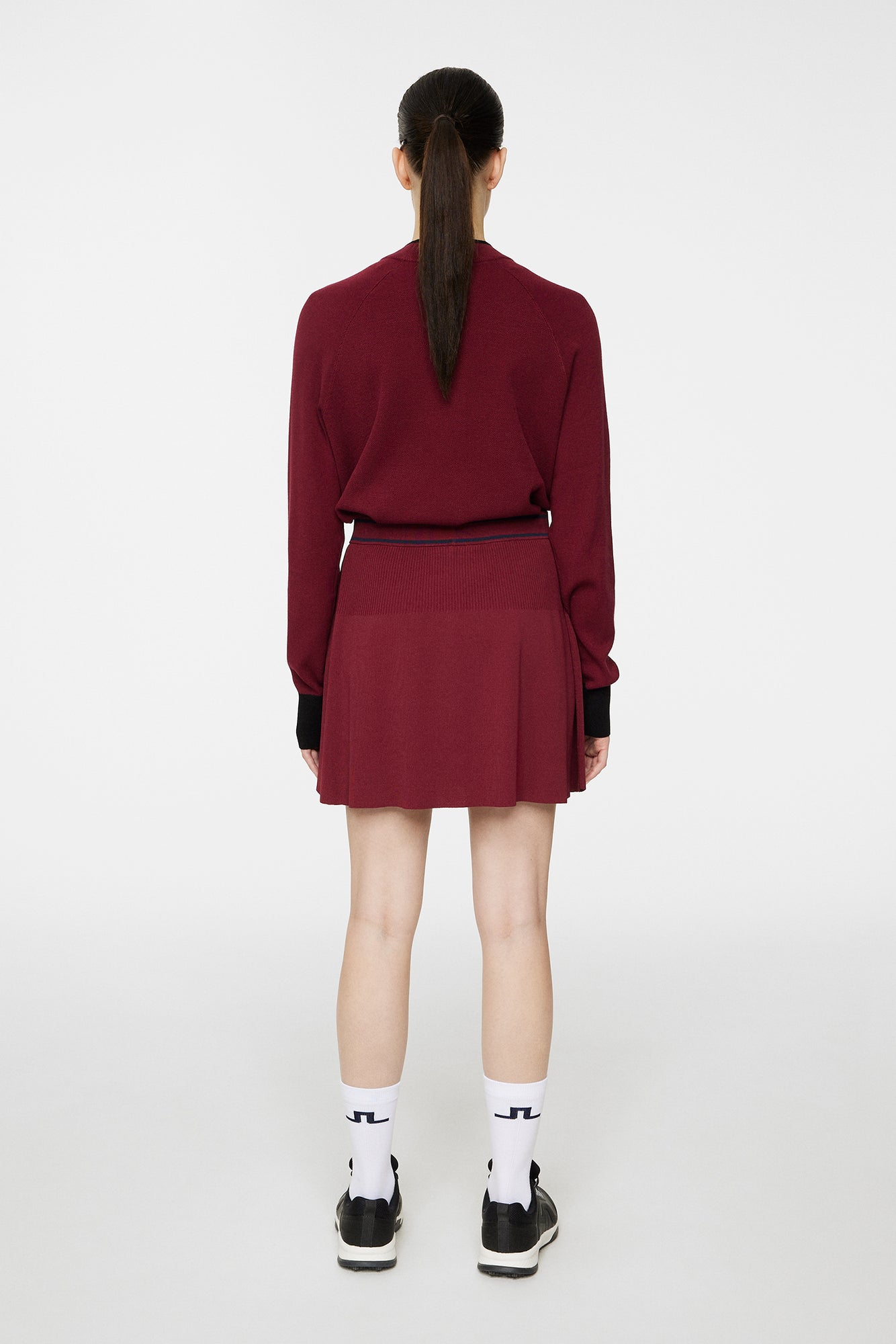Women | Emma Knitted Skirt | Cabernet