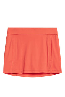 Amelie Skirt in Hot Coral by J.Lindeberg