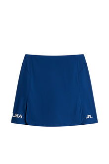 Gisele Skirt in Estate Blue by J.Lindeberg