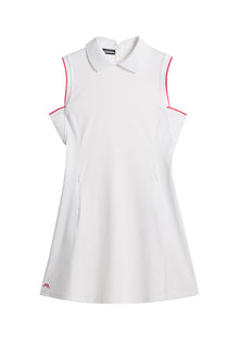 Vida Dress in White by J.Lindeberg