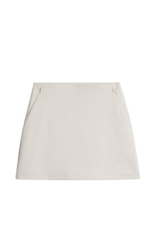 Swinga Mid Skirt in Moonbeam by J.Lindeberg