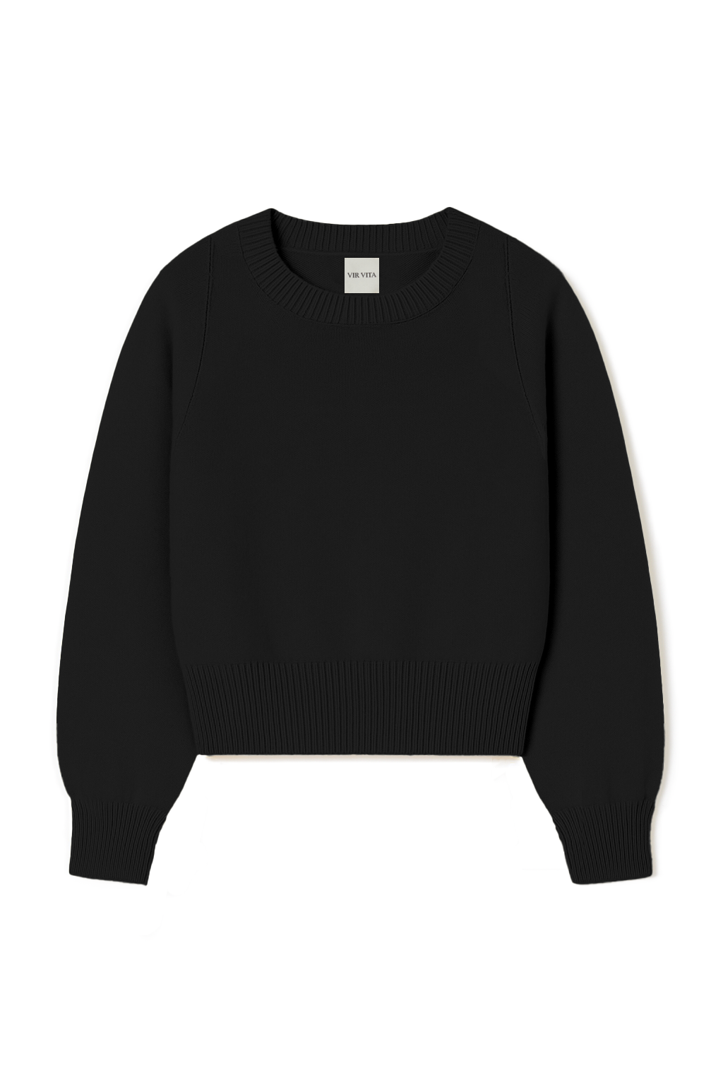 Genevieve Cashmere Sweater | Black