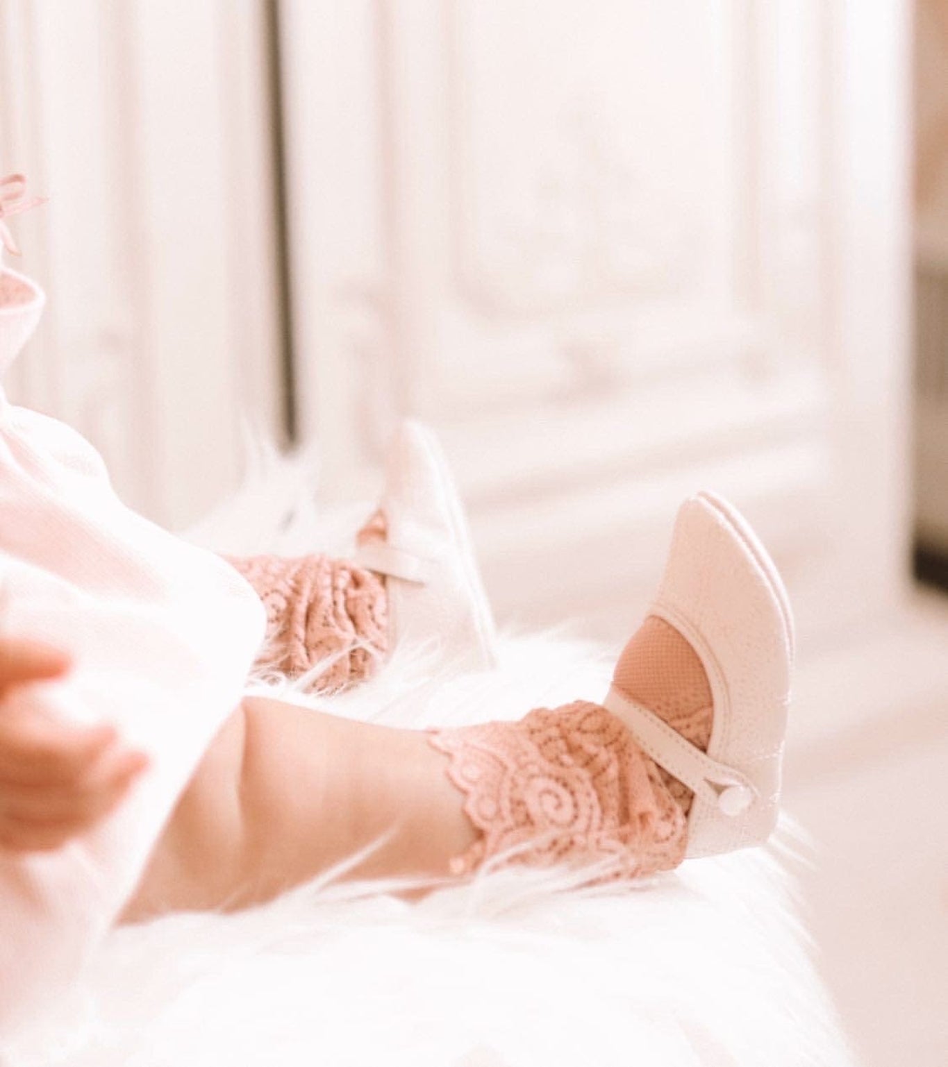 Girl | Alice Lace Socks | Pink