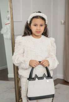 Girl | Ava Flower Headband | Ivory