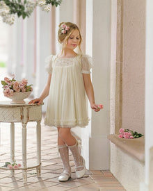 Girl | Bella Tulle Dress | Buttermilk