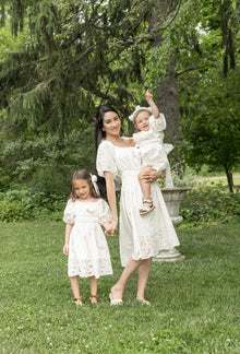 Girl | Blanca White Cotton Romper
