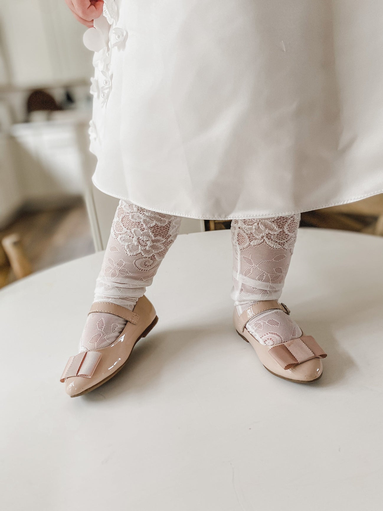 Girl | Flora Lace Socks | White