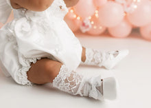 Girl | Flora Lace Socks | White