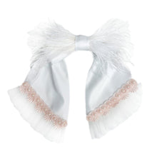 Girl | Laila Large Hair Bow | White