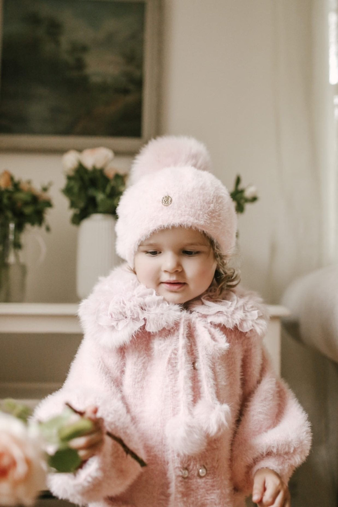 Girl | Milana Rose Beret | Pink