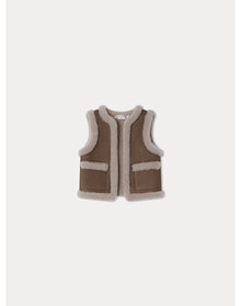 Girls | Bibi Vest | Chestnut