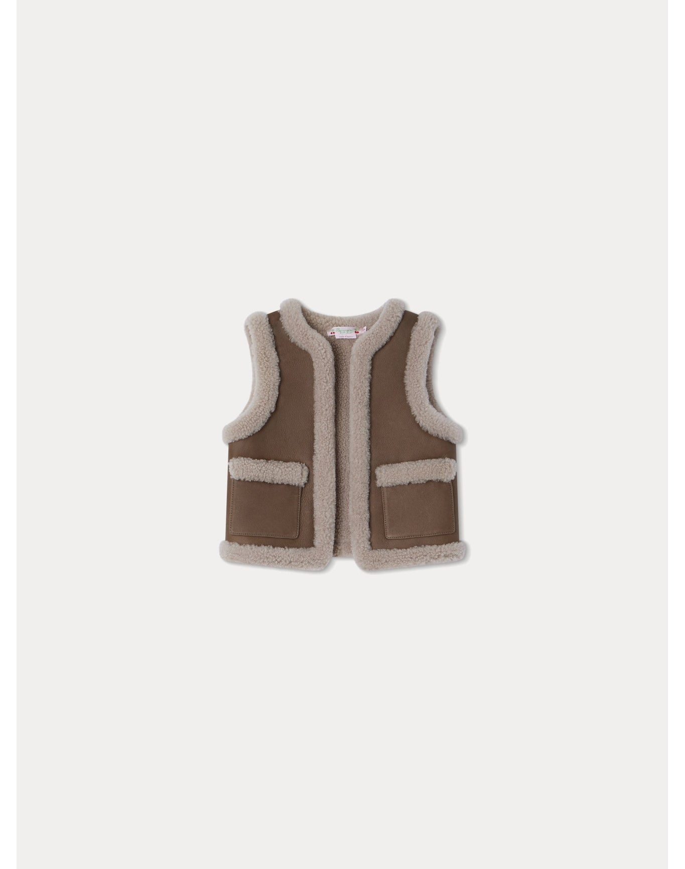 Girls | Bibi Vest | Chestnut