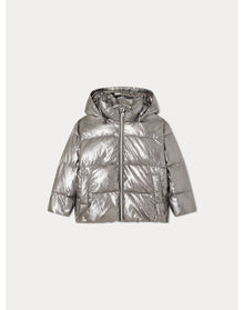 Girls | Blythe Puffer Jacket | 4Y | Silver
