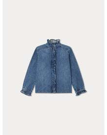 Girls | Bree Blouse | 4Y-8Y | Light Denim