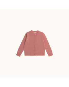 Girls | Cardigan | Medium Pink