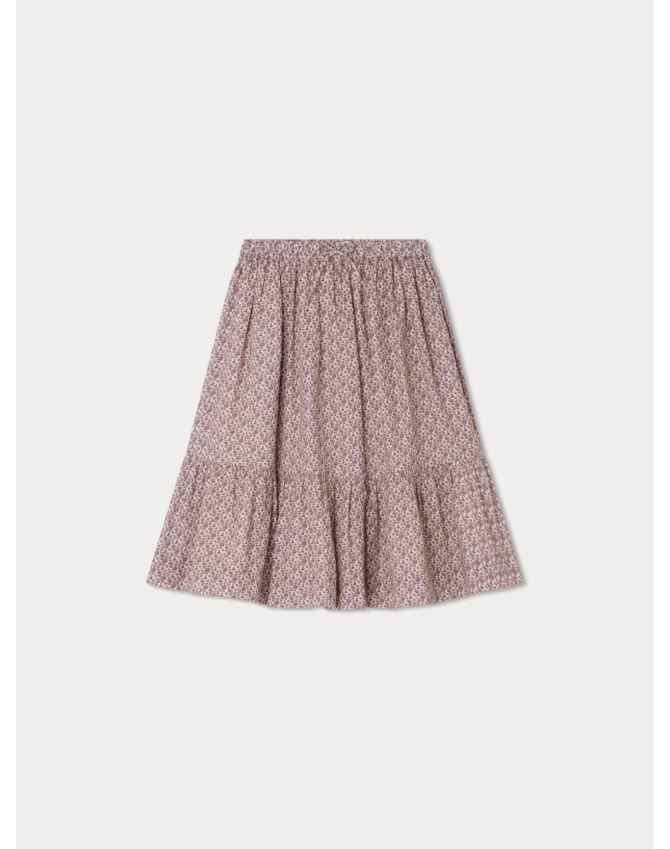 Girls | Daisy Skirt Flowers | 6Y | Taupe