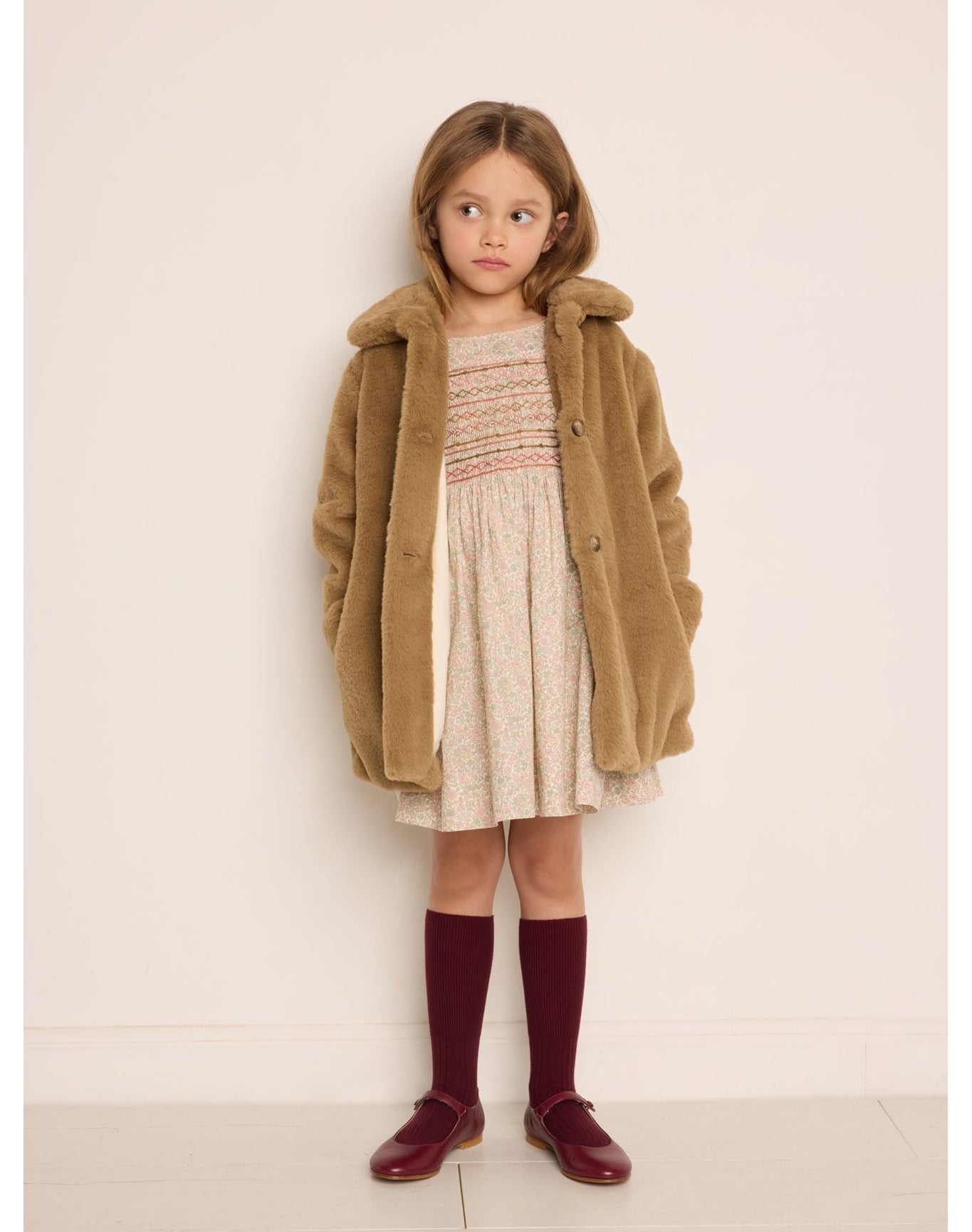 Girls | Doogie Coat | Hazelnut