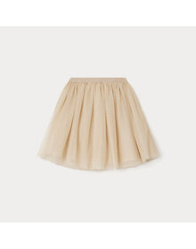 Girls | Polka Dot Special Occasion Skirt | 10Y-14Y | Pea Beige