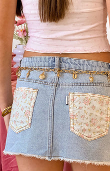 Chain Shell Belt | Gold