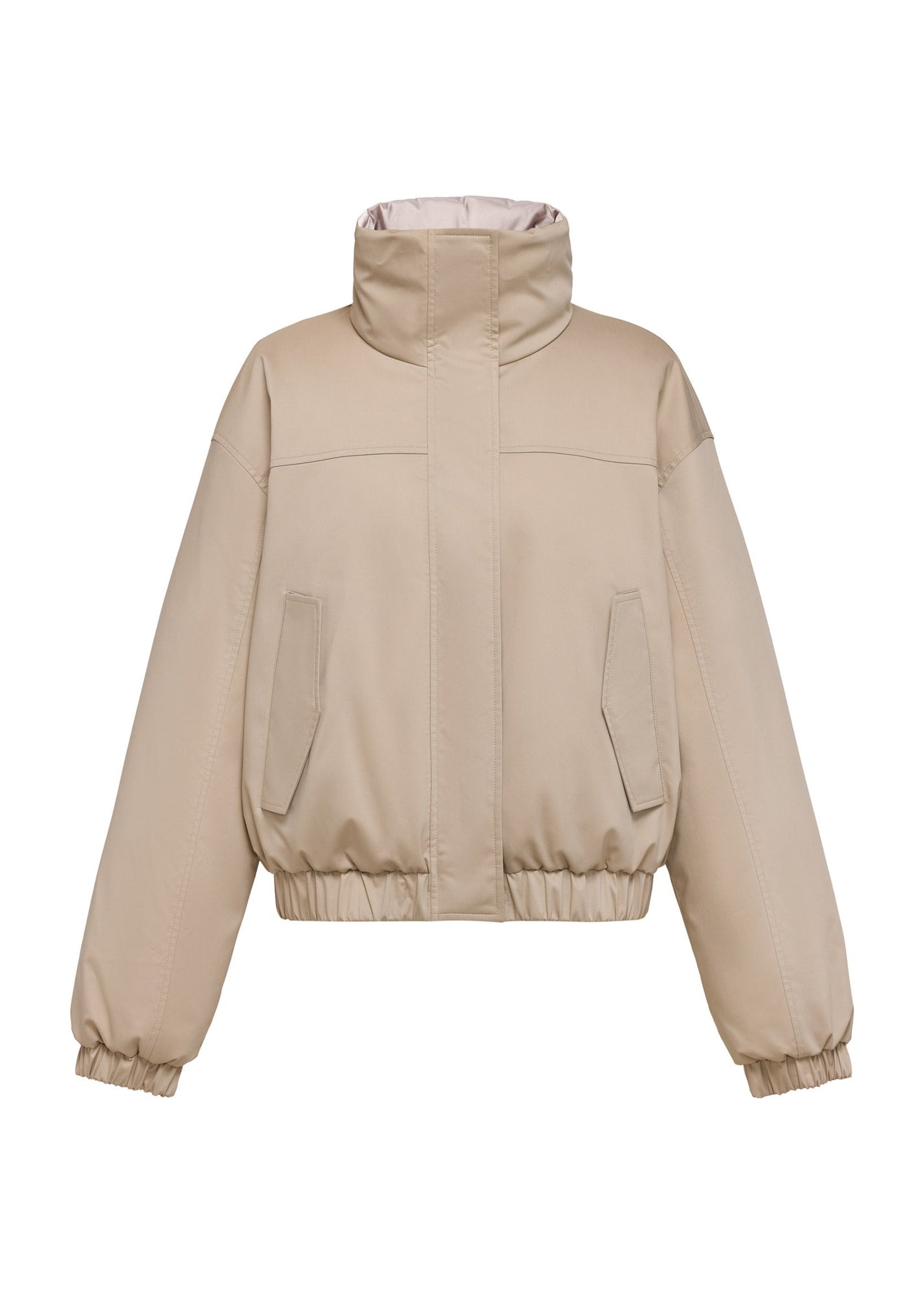 Goose Down Jacket | Khaki