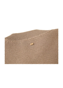 Goose Down Jacquard Jacket | Brown