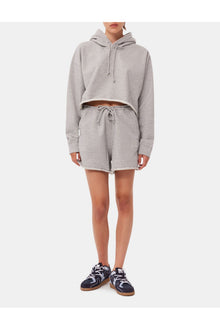 Grey Isoli Drawstring Shorts | Paloma Melange