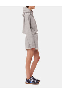 Grey Isoli Drawstring Shorts | Paloma Melange