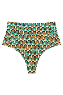 Full Coverage High Rise Bikini Bottom | Groovy