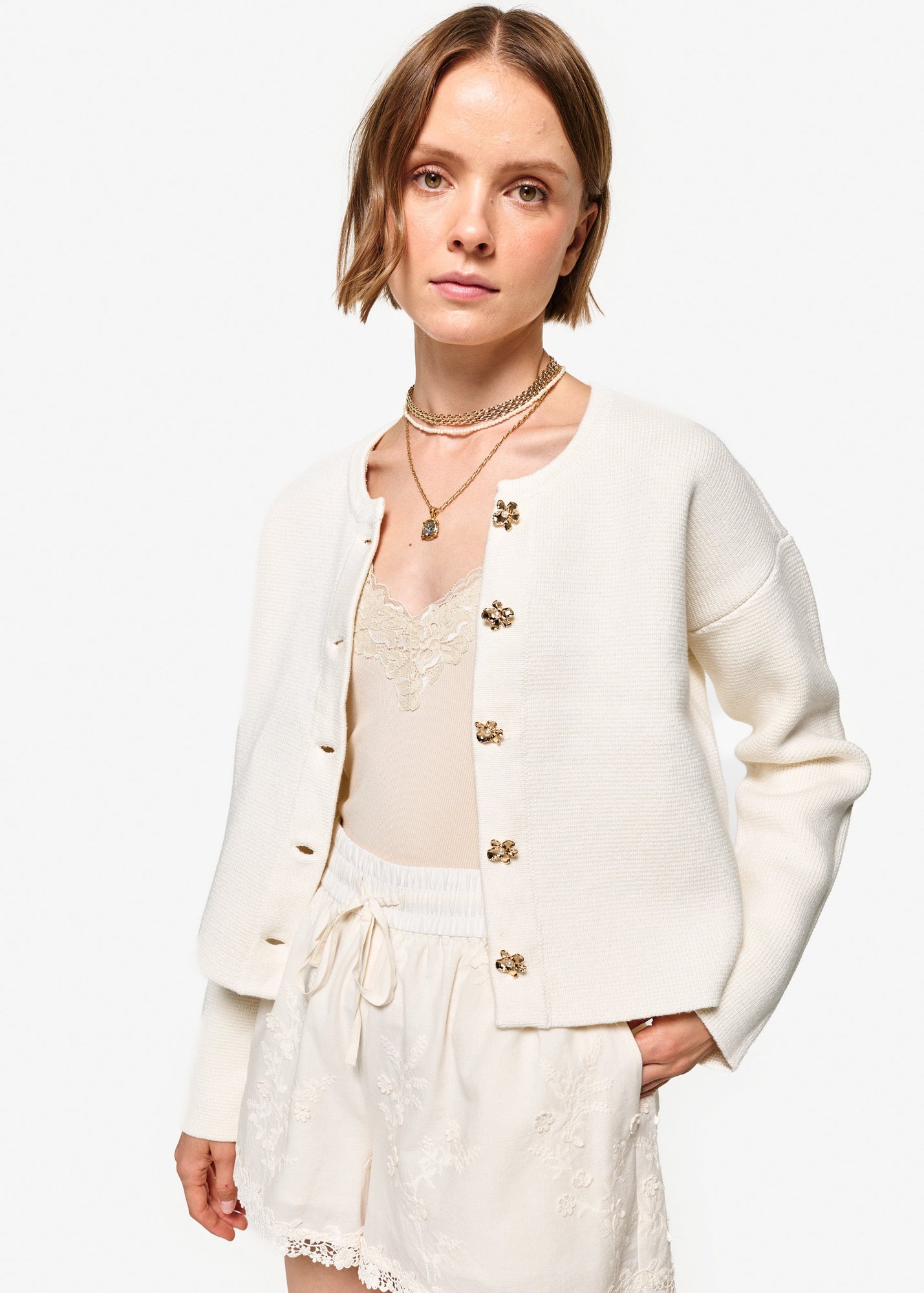 Hara Cardigan | Cream
